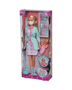 Set Papusa si accesorii Steffi Love Baby Doctor
