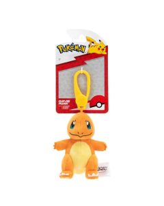 Jucarie de plus cu agatatoare, Pokemon, Charmander, 7 cm
