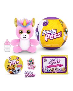 Jucarie de plus cu 5 surprize, Plushy Pets, S2