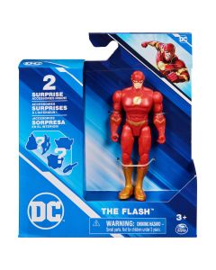 Figurina cu 2 accesorii surpriza, DC Universe, The Flash, 10 cm, 20144129