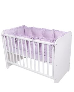 Set Protectii Laterale pentru pat 4 Piese Lorelli, Violet