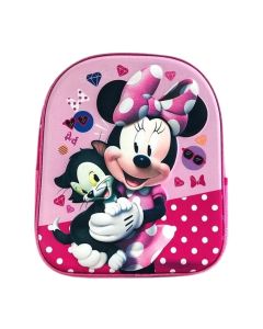 Ghiozdan mini cu 1 compartiment, Disney Minnie Mouse, 3D