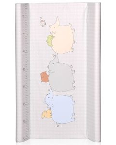 Saltea de infasat cu intaritura, Lorelli, 50 x 71 cm, Grey