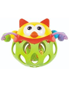 Jucarie bebelusi BamBam, Minge cu activitati, Bufnita