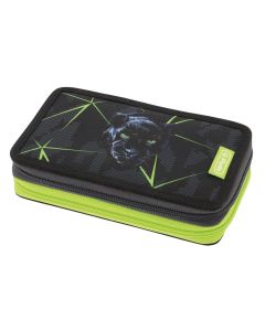 Penar echipat cu 2 compartimente, Herlitz, Wild Life, 23 piese