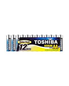 Set 12 baterii alcaline Toshiba R6 AA