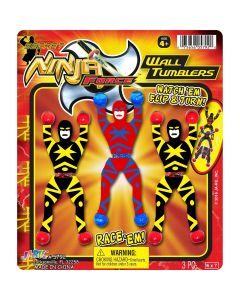 Set 3 figurine flexibile Jaru, Ninja Force