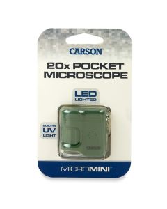 Microscop portabil cu breloc, marire 20x, Carson, MicroMini, Safari