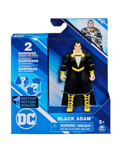 Figurina cu 2 accesorii surpriza, DC Universe, Black Adam, 10 cm, 20144127