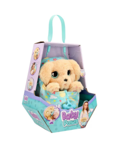 Jucarie de plus interactiva, Baby Paws, Labrador, 20 Cm