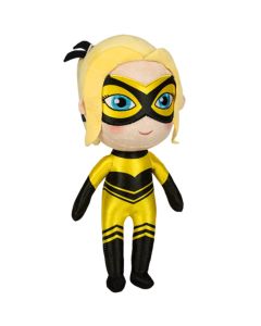 Jucarie de plus si material textil, Play by Play, Queen Bee, Miraculous, 30 cm