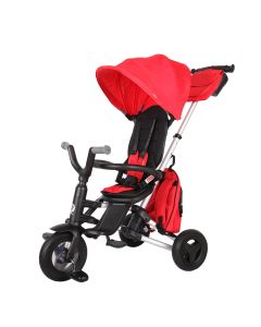 Tricicleta ultrapliabila Qplay Nova Rubber, Rosu