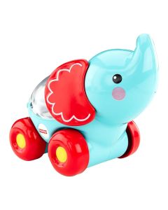 Jucarie bebelusi Fisher Price Apasa si Tragi - Elefant