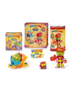 Set 3 figurine, SuperThings, Guardians of Kazoom Kid si Kazoom Slider, Rosu