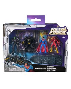 Set 4 figurine, Dc Universe, Metal Force, 5 cm, 6072651
