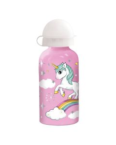 Bidon din aluminiu, Stor, Unicorn, 400 ml