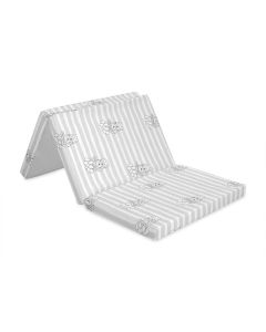 Saltea pliabila de voiaj, Lorelli, 60 x 120 x 5 cm, Spuma Elastica, Grey