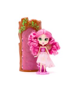 Set de joaca cu zana, Bright Fairy Friends, casuta si accesorii, 16 cm
