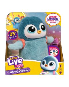 Jucarie de plus interactiva, Little Live Pets, Pinguin, Waddles