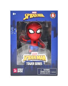 Mini figurina cu turn, Yume, Spider-Man Tower Series, Hero Box
