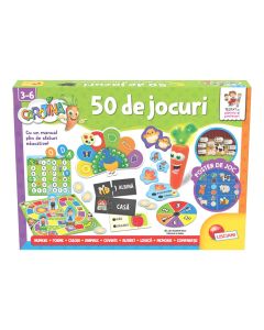 Set 50 jocuri educative, Lisciani, Carotina, Creionul interactiv