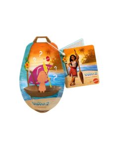 Mini figurina surpriza cu barcuta, Disney Princess, Vaiana 2, JBT68