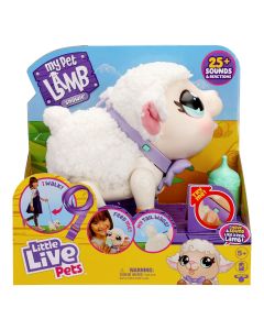 Jucarie interactiva, Little Live Pets, Mielul Snowie