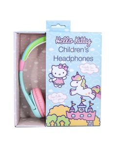 Casti audio cu fir, OTL, On-ear, Hello Kitty Unicorn