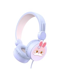Casti audio cu urechi de iepuras si microfon incorporat, Noriel On-Ear