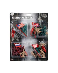 Set de joaca cu accesorii militare, Hero Combat, 4 modele