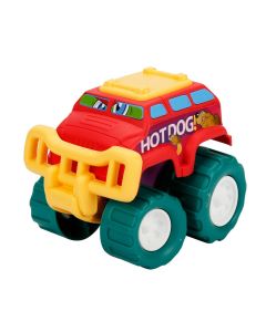 Jucarie bebelusi, Minibo, Masinuta cu roti mari, Mini Monster
