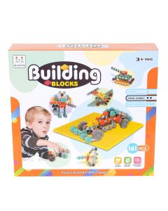 Joc de constructie, Building Blocks, 161 piese