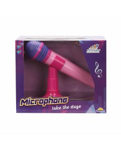 Microfon interactiv cu suport, Eccho, Roz
