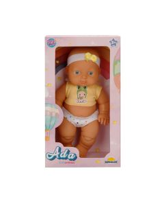 Papusa bebelus Ada, Dollz n More, galben, 23 cm