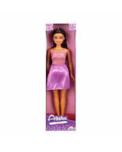 Papusa Alisha in rochie de petrecere, Mov