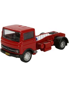 Camion Classic din metal cu sunete si lumini, Maxx Wheels, Rosu
