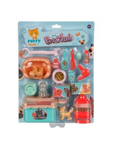 Set de joaca cu figurine, Puffy Friends, Pet Club