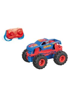 Masina cu telecomanda Hot Wheels Mini Monster Truck, Race Ace