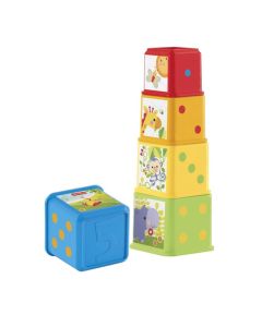 Set cuburi de stivuit, Fisher Price, Turn